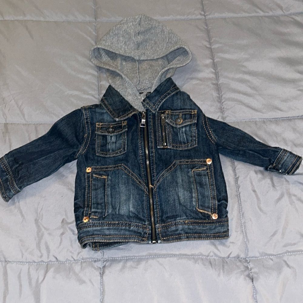 6/9m guess jeans jean jacket